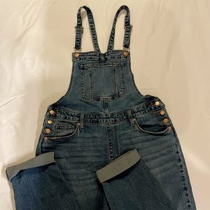 Mid-wash denim Jumpsuit